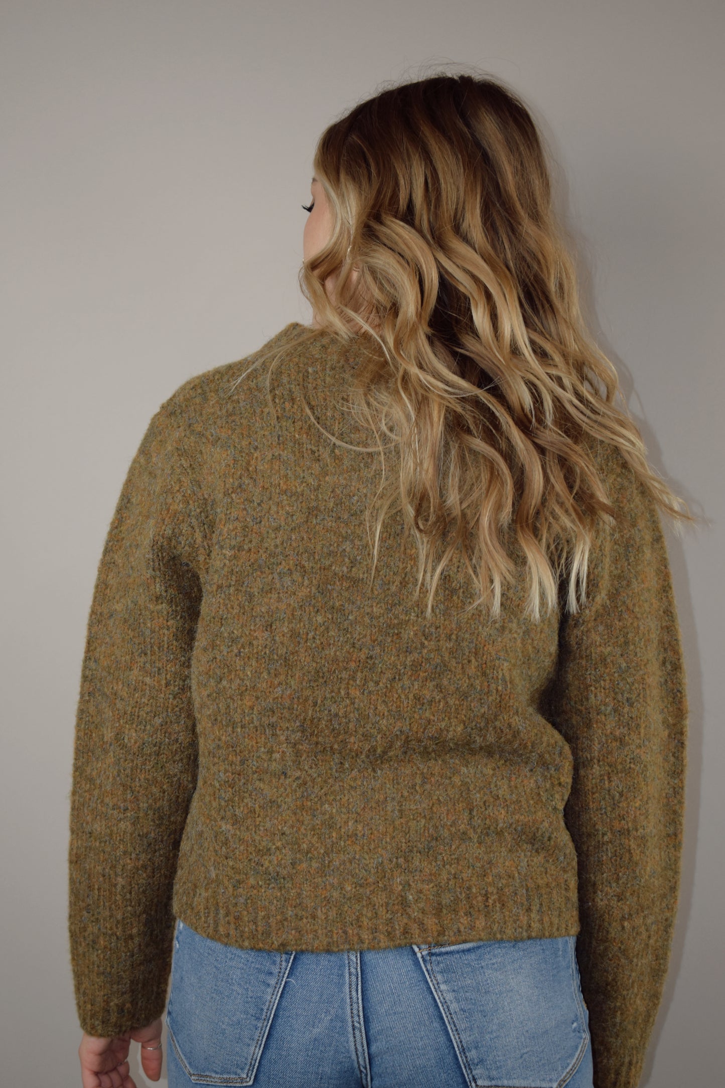 boucle cardigan