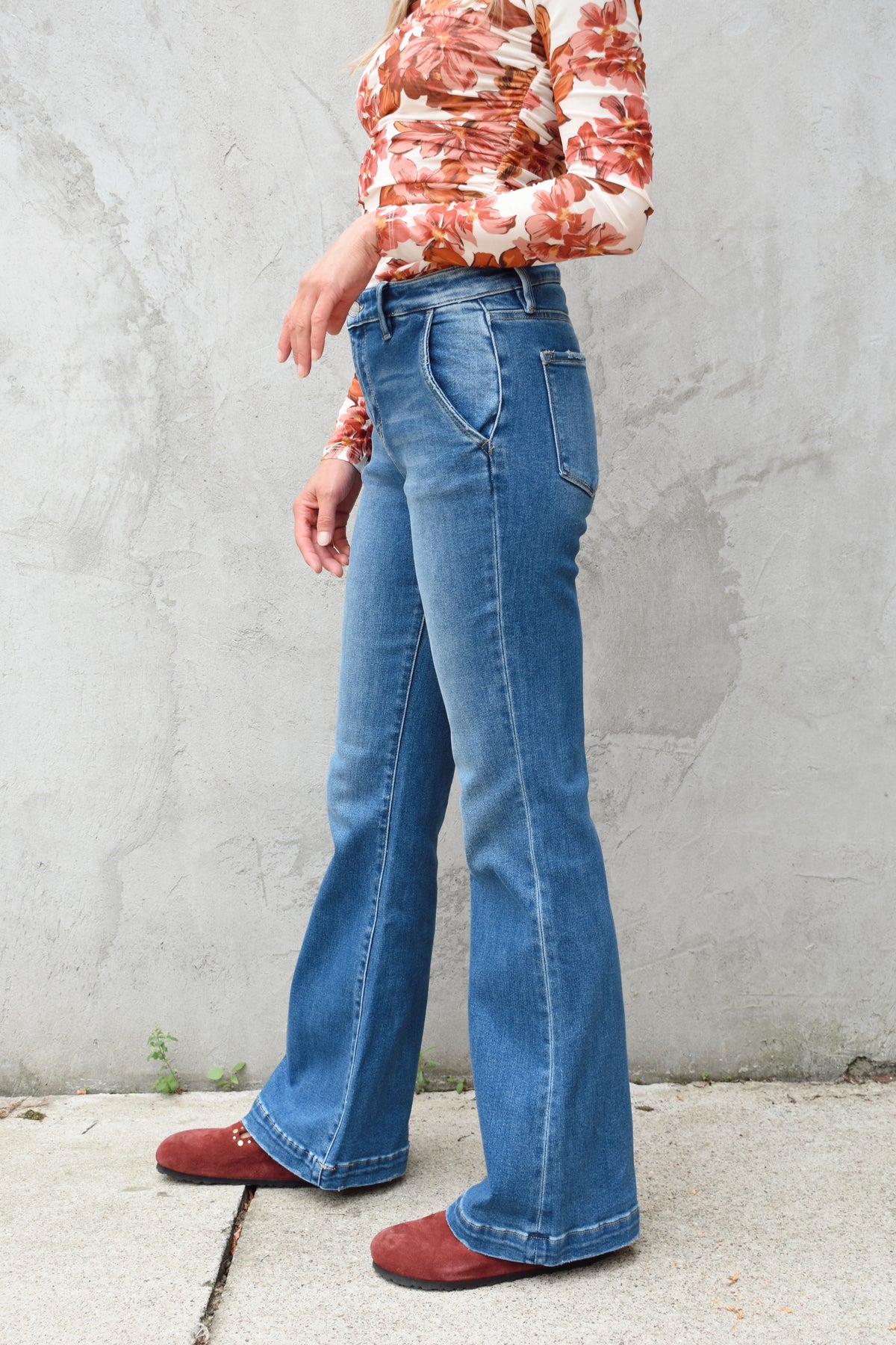 flare trouser jeans