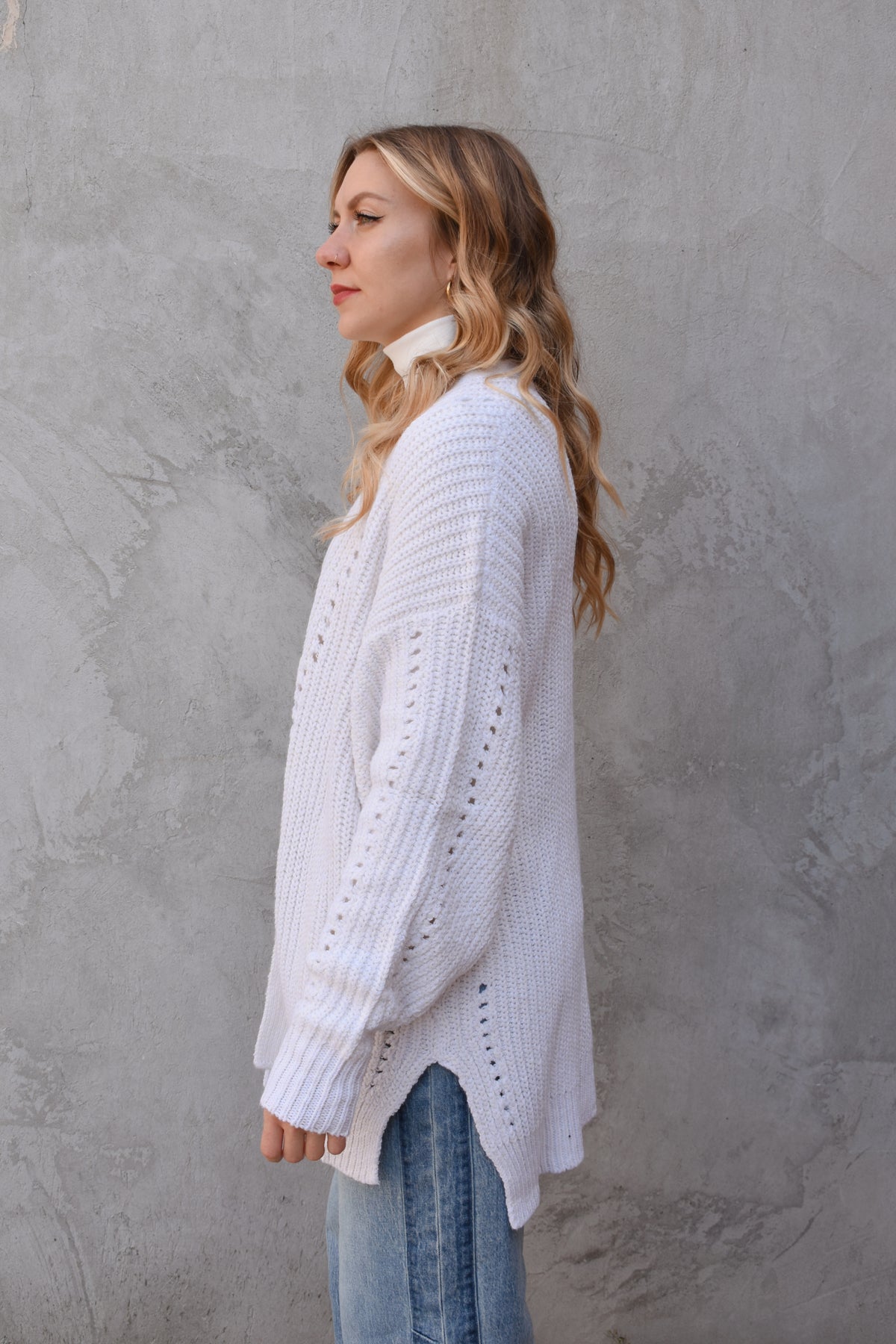 open front cardigan