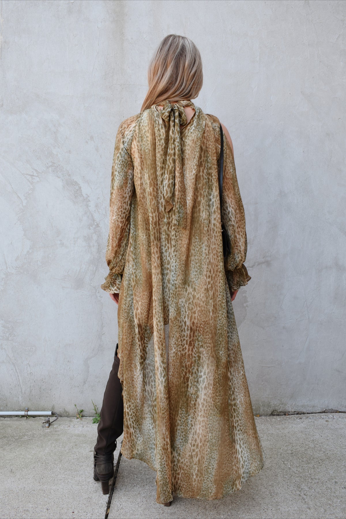 hi-lo animal dress