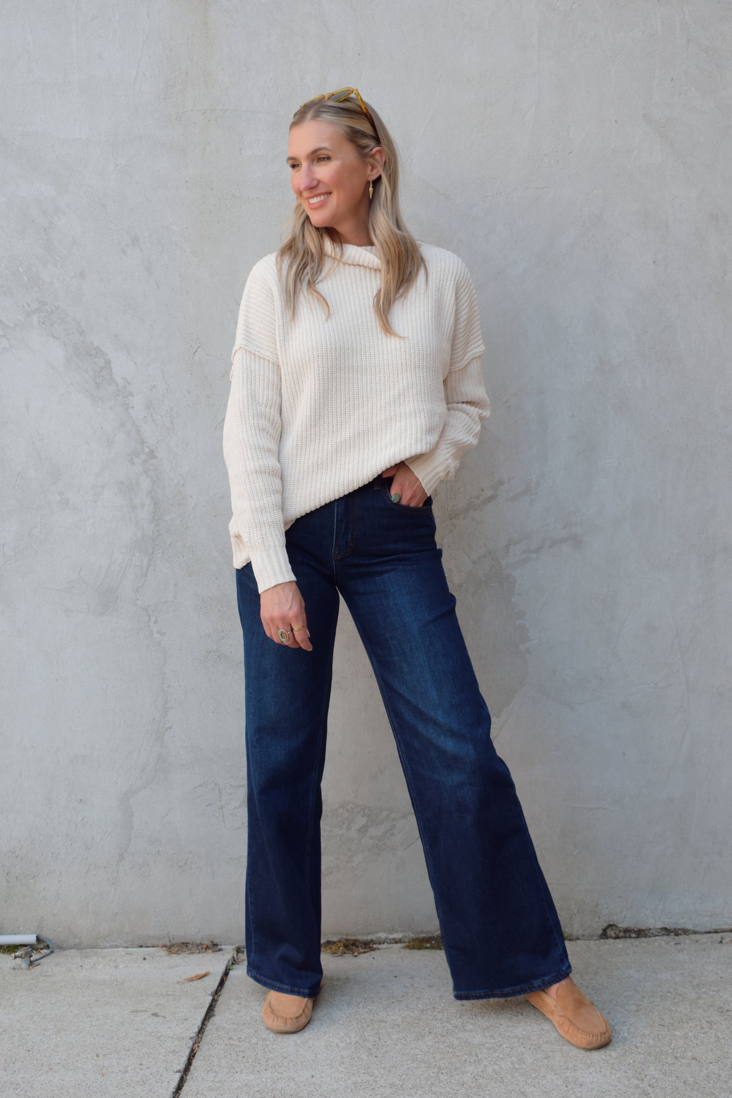 chenille oversized sweater