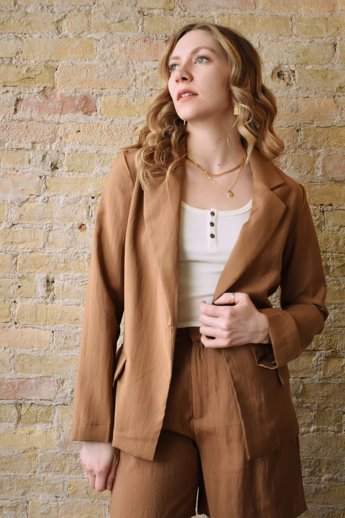 relaxed blazer