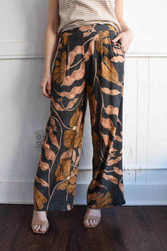 dark tropics pants