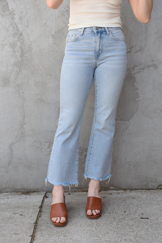 Grace cropped flare